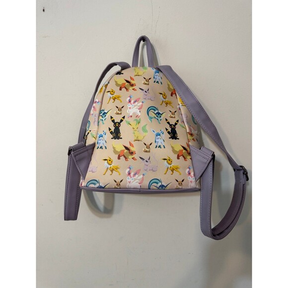 LOUNGEFLY Pokémon EEVEELUTIONS MINI BACKPACK - Picture 2 of 7